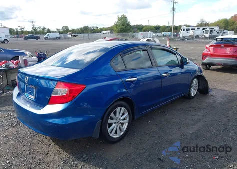 2012 Honda Civic Ex from USA, damaged, VIN 19XFB2F88CE049021